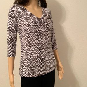 TART Signature Design Top With Cut-Out Back (Size Small)